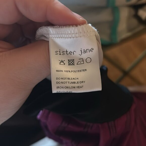 NWT Sister Jane Velvet Wide Leg Trousers - Picture 8 of 10